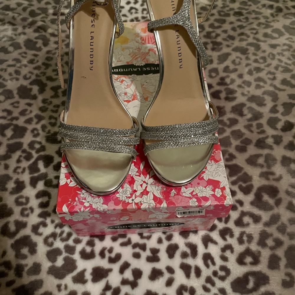Silver heels new